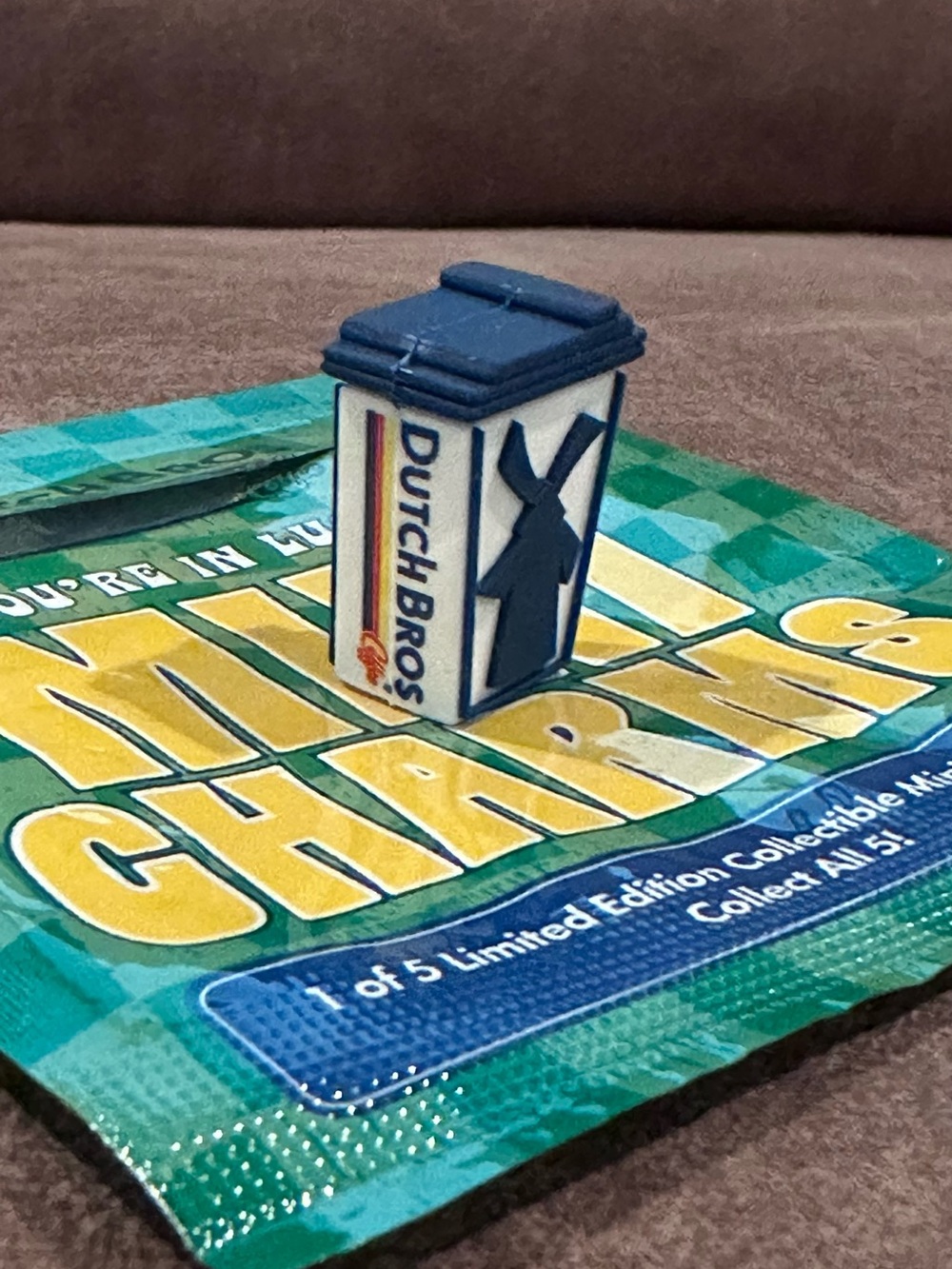 Dutch Bros Mini Charm Sign